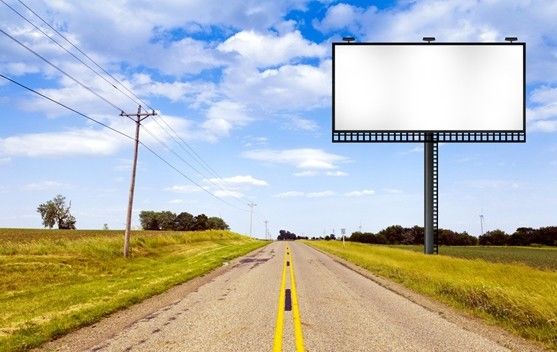 Publicidad al aire libre de acero en frío al aire libre de la cartelera con la galvanización