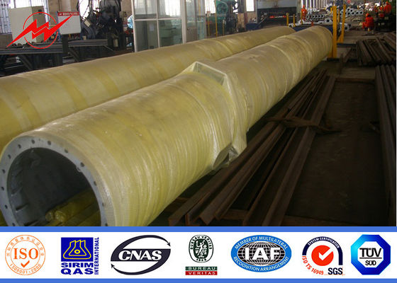 Torre de acero de poste de la telecomunicación de la torre de antena mono diseñada como árbol de pino