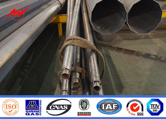 Q235 Q345 galvanizó el alumbrado público de acero poste los 4m, los 5m, los 6m, los 8m, 10m, altura del 12m
