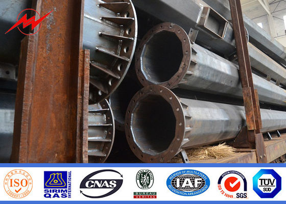 Q235 galvanizados escogen la calle eléctrica postes ligeros del brazo con el grueso de 4m m