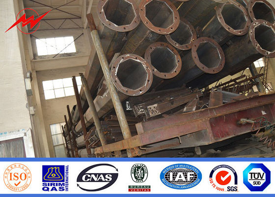 Q235 galvanizados escogen la calle eléctrica postes ligeros del brazo con el grueso de 4m m