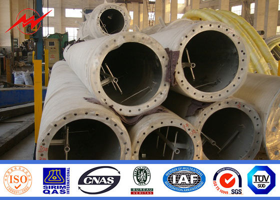 Transmisión de los 36M 24KN HDG/torre móviles de acero eléctricas de la telecomunicación