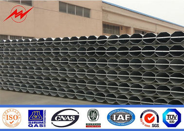 distribución galvanizada octagonal 460mpa postes de los 40FT