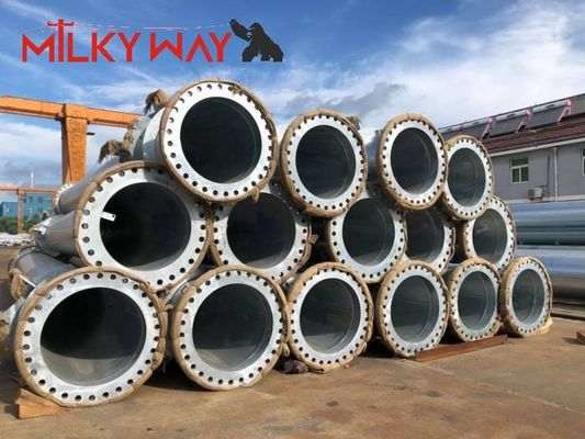 24m 32m Alturas de los postes eléctricos cónicos Tipo de placa base