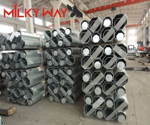 Polos de transmisión de energía personalizados de acero galvanizado