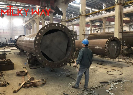 27.5m 32m Pollo eléctrico de energía eléctrica de servicios públicos de transmisión de la energía de los polos de la línea eléctrica