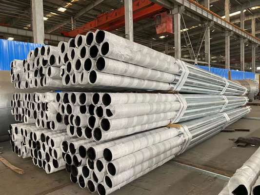 Polvo eléctrico de acero de alta resistencia S500MC con superficie galvanizada en caliente y tornillos fijados en acero inoxidable para redes eléctricas