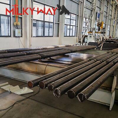 POSTES TUBULARES DE ACERO DE 9 METROS  TENSIÓN ESCALERA IRAQUÍ POSTES DE ACERO