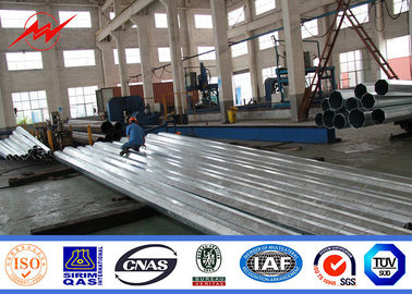 los 35ft los 70ft los 90ft galvanizaron la línea de acero de poste de poder Transimission octagonal
