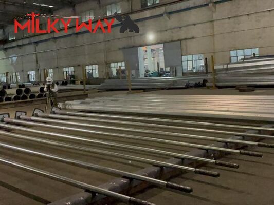 Polvo eléctrico de acero de alta resistencia S500MC con superficie galvanizada en caliente y tornillos fijados en acero inoxidable para redes eléctricas