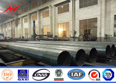 Cantidad de trabajo eléctrica de postes 500-2000Kg de la transmisión de la estructura de poder tubular