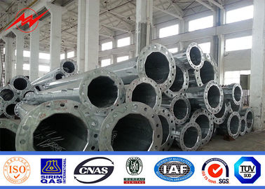 Cantidad de trabajo eléctrica de postes 500-2000Kg de la transmisión de la estructura de poder tubular