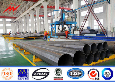 Cantidad de trabajo eléctrica de postes 500-2000Kg de la transmisión de la estructura de poder tubular