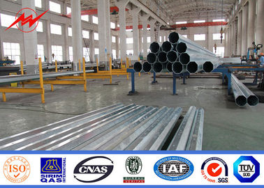 los 35ft los 70ft los 90ft galvanizaron la línea de acero de poste de poder Transimission octagonal