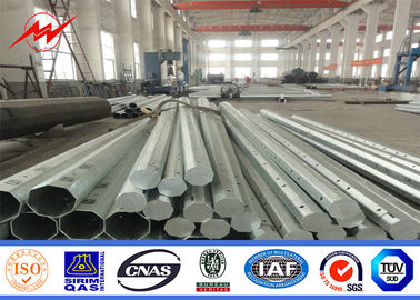 Las juntas de la forma cónica del metal forman el 13m 1000 Dan Steel Power Pole