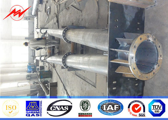 Poder tubular poste de la subestación de la transmisión de poder de las torres de la forma del ángulo del acero eléctrico