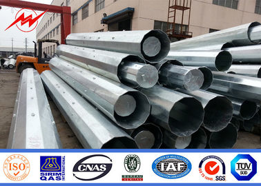 Q235 3m-30m de acero galvanizado columnas de iluminación de la calle postes de iluminación de la calle decorativo