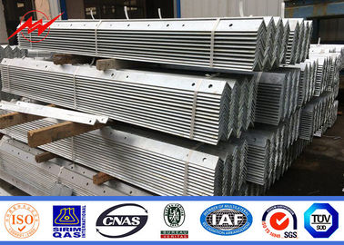 Galvanización de la inmersión caliente de poste de poder del acero de Astm A123 17meters