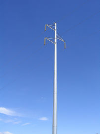 2.75*127*248*10670m m GR, poder de acero poste Monopoles de 345 Mpa HDG con AWS D1.1