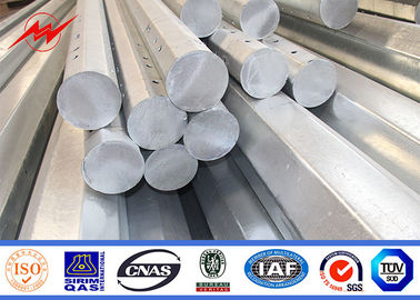 Una carga de cálculo de acero galvanizada eléctrica del diseño los 35FT poste 500kg de la sección
