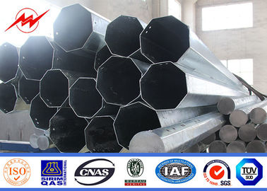 Una carga de cálculo de acero galvanizada eléctrica del diseño los 35FT poste 500kg de la sección