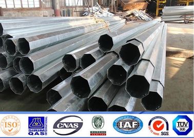 Los 10m octagonales el 18m Q235 galvanizaron el metal poste