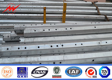 La inmersión caliente galvanizó longitud de 60 pies 70 pies el grado 65 ASTM A572 de 90 del pie del metal postes de poder