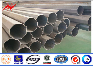 La inmersión caliente galvanizó longitud de 60 pies 70 pies el grado 65 ASTM A572 de 90 del pie del metal postes de poder
