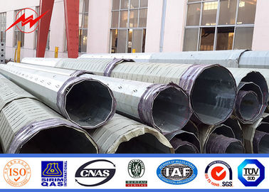 metal galvanizado Dan 693,23 poste de los 9.4m el 11.6m el 13.8m con el grueso de 3m m