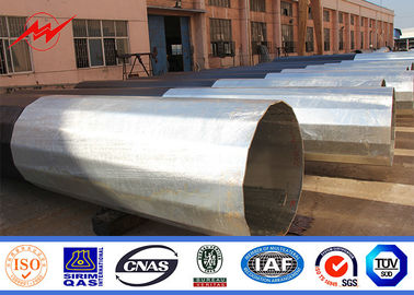 La transmisión y la distribución de Electric Power galvanizaron el voltaje clasificado 10~550KV de acero de postes