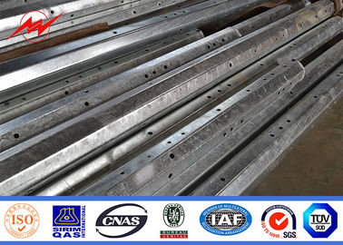 Línea de transmisión metal postes para uso general de la baja tensión en las áreas de Filipinas