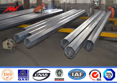 Inmersión caliente 3m m gruesa eléctrica afilada betún de poste los 35FT de la transmisión galvanizada