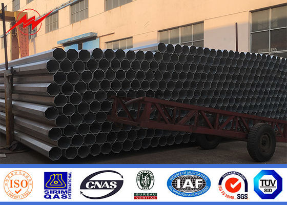 Betún el 11m poste eléctrico de NAPORCOR para el proyecto de Overheadline en las Filipinas