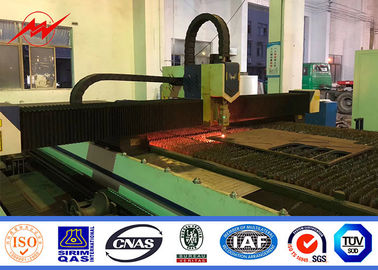 inmersión caliente poste galvanizado, transmisión de acero durable postes de los 90FT el 100FT el 105FT