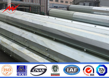 El ISO los 9m 10m galvanizó a poste de acero con el alto rendimiento de 2.75m m - de 3m m Thickenss