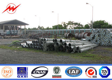 corriente eléctrica poste, transmisión eléctrica postes del grueso los 40ft 500KG Gr65 de 3m m