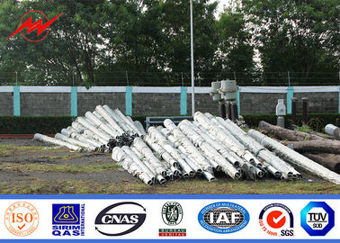 corriente eléctrica poste, transmisión eléctrica postes del grueso los 40ft 500KG Gr65 de 3m m