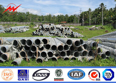 tipo poder para uso general postes, distribución poste tubular de acero del HT de los 45FT los 50FT de NGCP de la electricidad