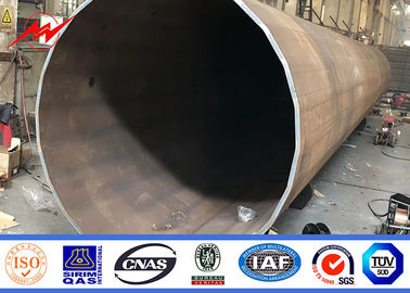 metal galvanizado los 30m poste, línea de transmisión larga vida de los 20m los 24m los 27m de postes