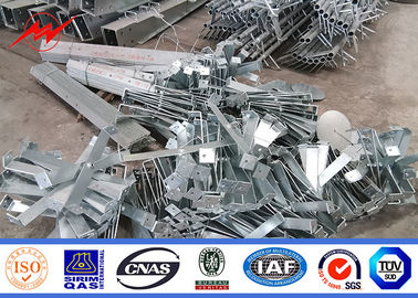 TIPO metal galvanizado E poste, línea de transmisión larga vida de los 75FT los 80FT NGCP de postes