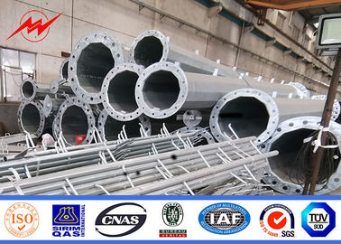 diseño de acero galvanizado eléctrico de la sección de la carga una de los 45-100FT poste 2000kg