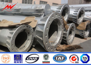 diseño de acero galvanizado eléctrico de la sección de la carga una de los 45-100FT poste 2000kg