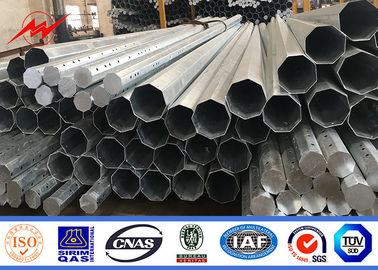 el 16m 1800 Dan Galvanized Steel Tubular Pole para la línea proyecto de la distribución