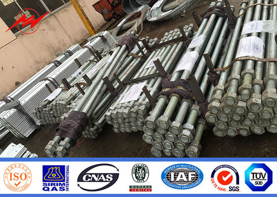 transmisión de poder de arriba de la gama del 1km postes para la línea eléctrica de alto voltaje proyecto