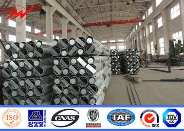 Poder para uso general tubular de acero eléctrico postes de 7,5 M con FRP para la línea de la distribución