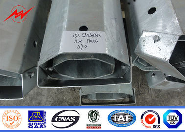Poder para uso general tubular de acero eléctrico postes de 7,5 M con FRP para la línea de la distribución