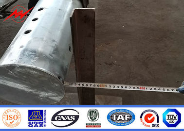 Columna de acero de 200 Dan poste para uso general, corriente eléctrica poste para la transmisión