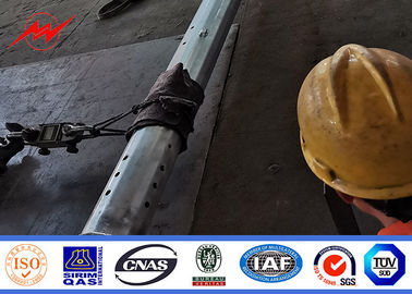 Columna de acero de 200 Dan poste para uso general, corriente eléctrica poste para la transmisión