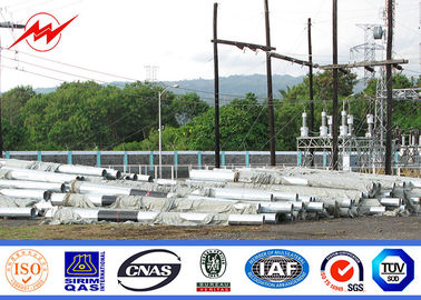 corriente eléctrica poste del voltaje medio de 69KV 133KV 220KV para la línea de la distribución