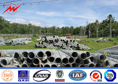 junta poste ligero galvanizado S355JR del resbalón de los 55ft